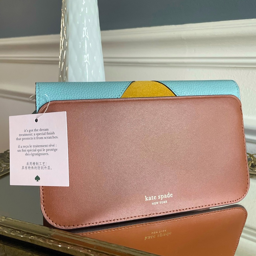 Kate Spade Nadine Patchwork Medium Clutch Wallet - Picture 3 of 7